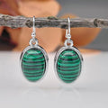 Green Vintage Chrysalis Earrings