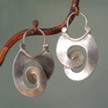 Antique Irregular Form Earrings