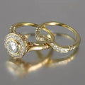 Vintage Gold & Zirconia Ring Pack