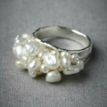 Vintage Baroque Pearl Ring