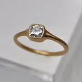 Square Glass Ring