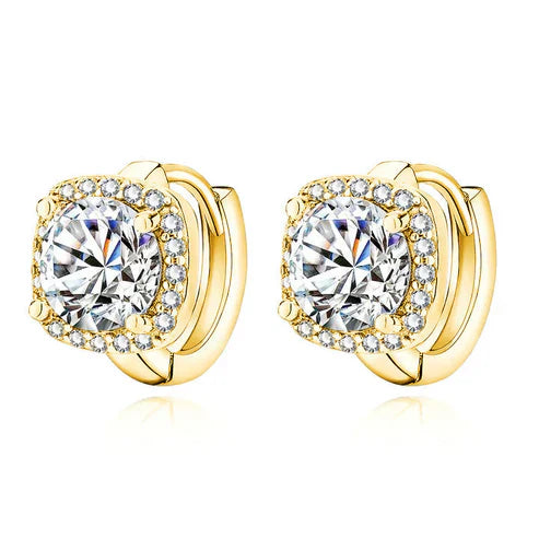 Nadine square earrings